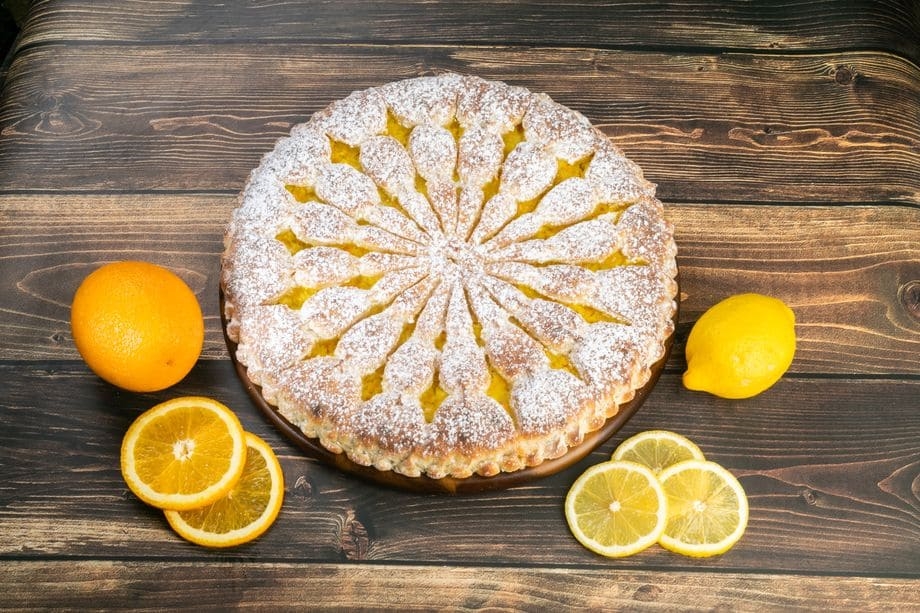 Апельсиново-лимонный пирог – цитрусовое наслаждение